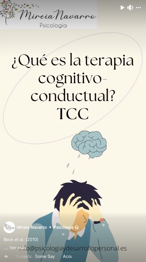 ¿Qué es la terapia cognitivo-conductual?